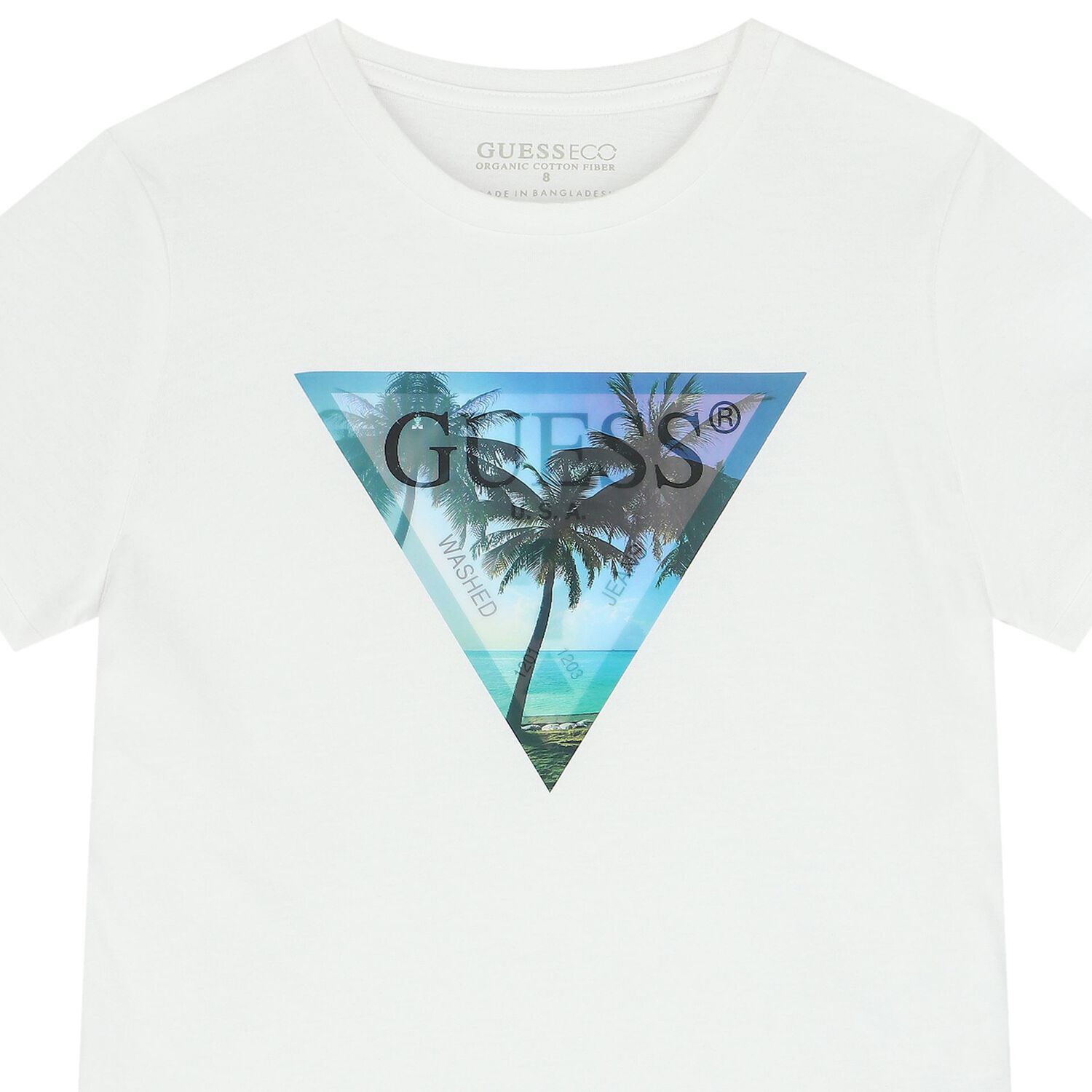 Boys White Logo T-Shirt, 1, hi-res image number null