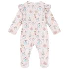Baby Girls Pink Princess Babygrow, 1, hi-res