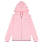 Girls Pink Logo Tracksuit, 1, hi-res