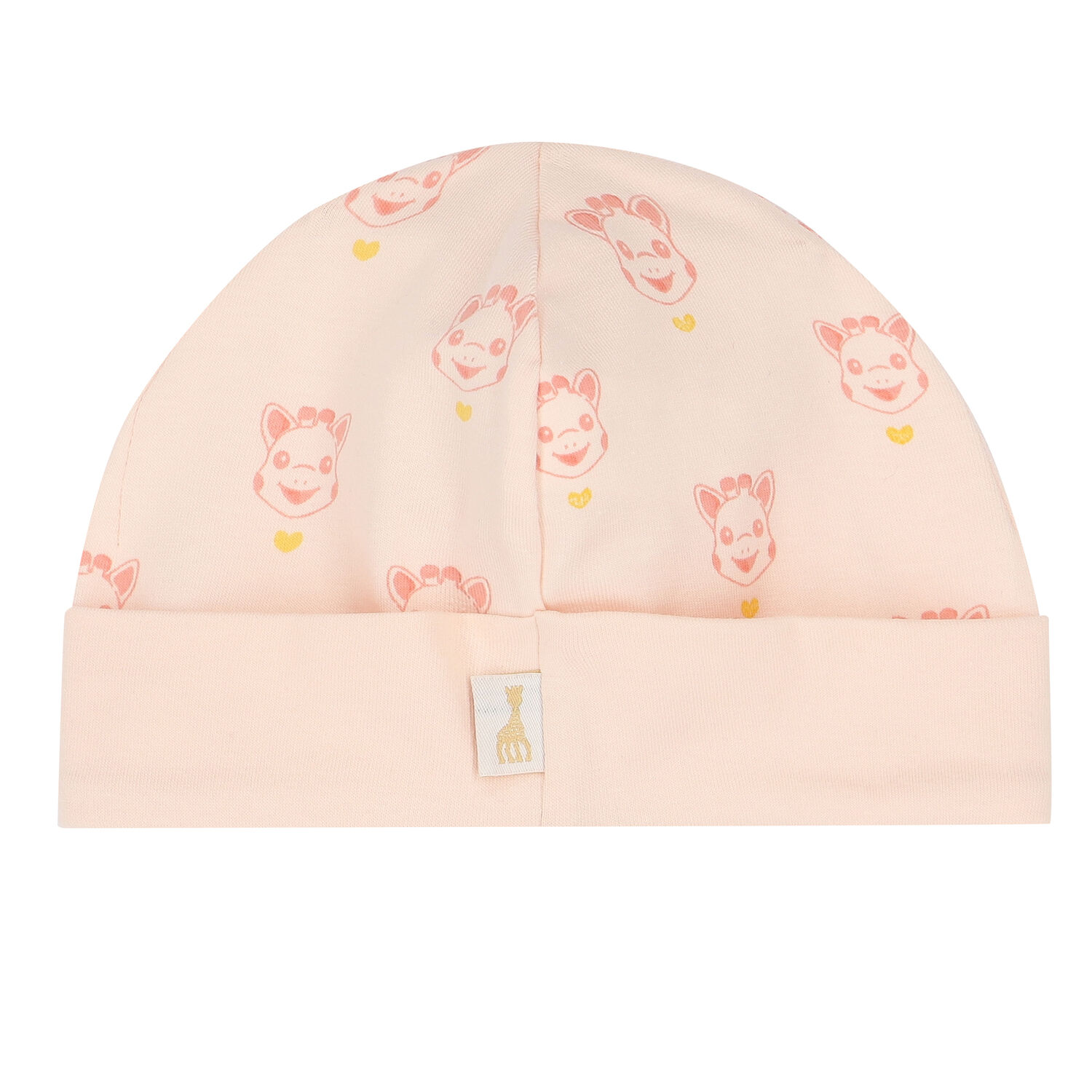Pink Logo Baby Hat, 1, hi-res