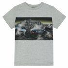 Boys Grey Cars T-Shirt, 1, hi-res