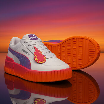 Girls White Carina Trolls Trainers