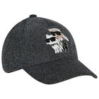 Girls Mini Me Black Ikonik Karl & Choupette Cap, 1, hi-res