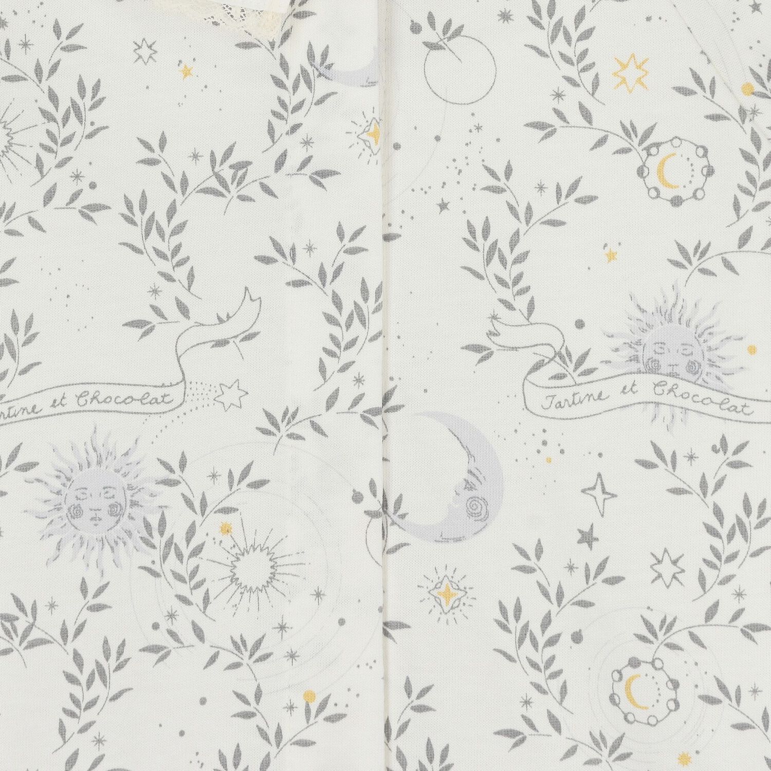 Ivory Star Babygrow, 2, hi-res