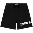 Black Logo Shorts, 1, hi-res