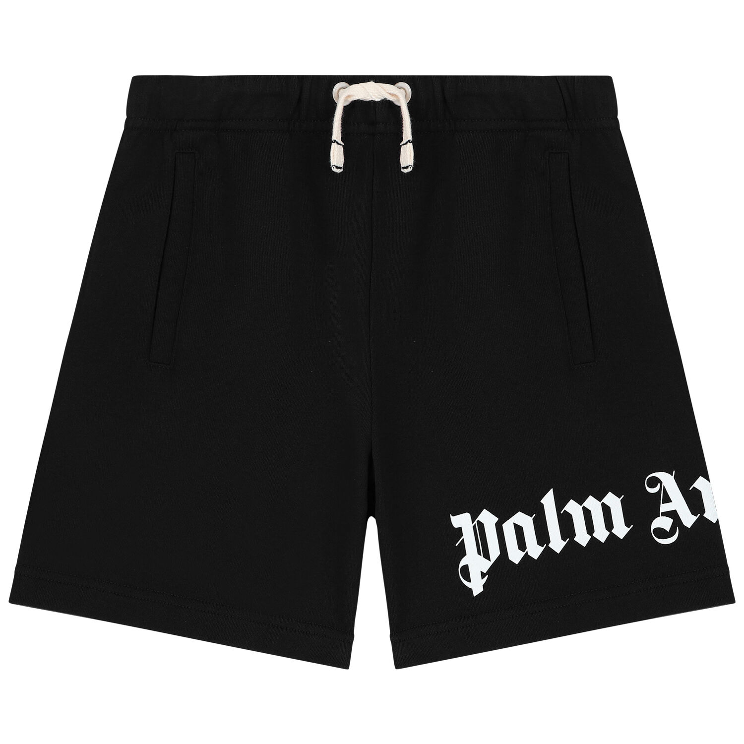 Black Logo Shorts, 1, hi-res