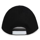 Boys Black Logo Cap, 1, hi-res