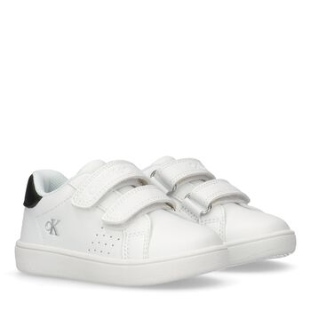 White Logo Trainers