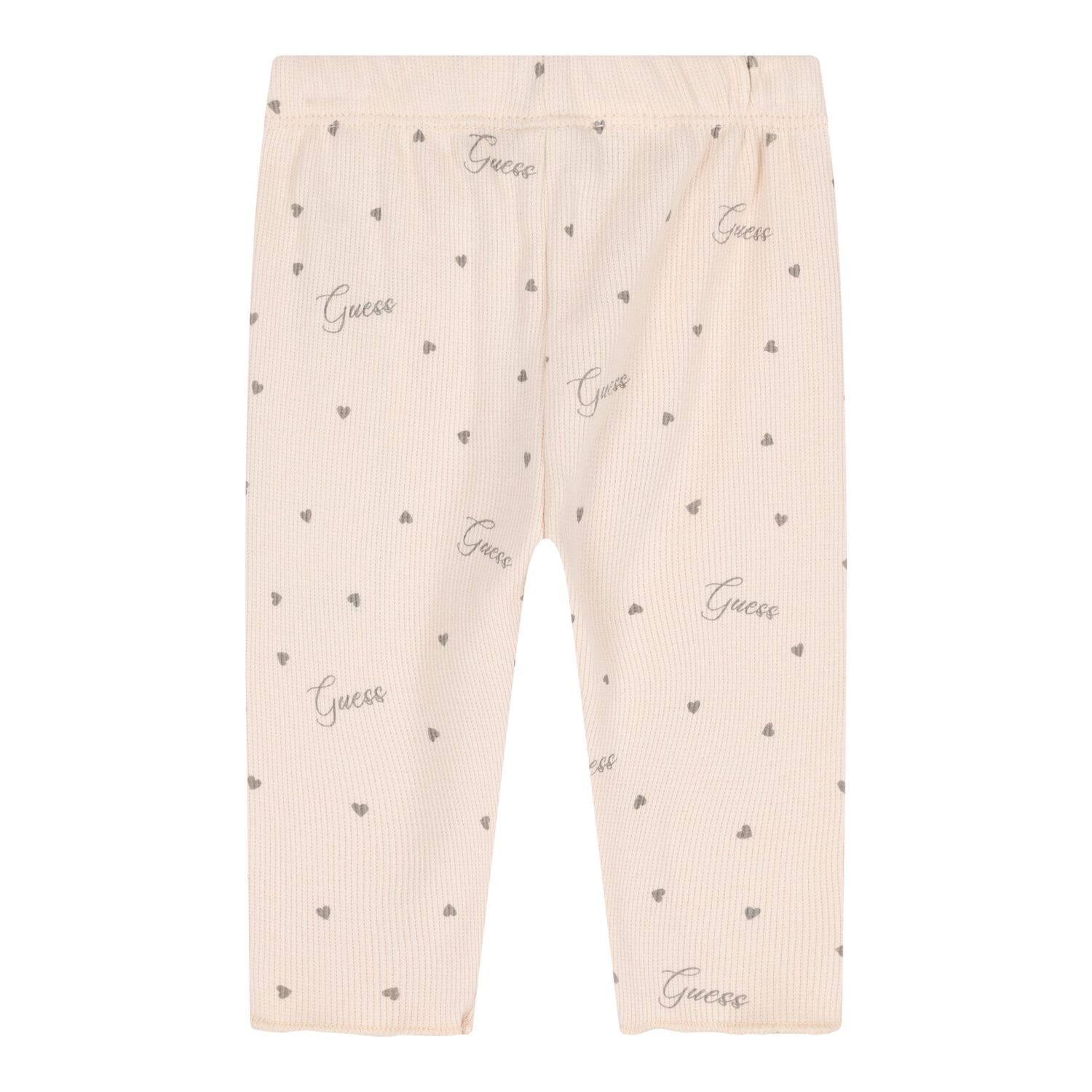 Baby Girls Beige Heart Bodysuit Gift Set, 2, hi-res