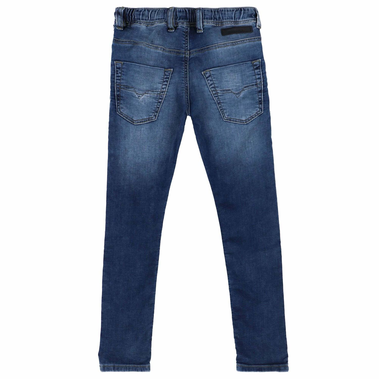 Boys Blue Denim Pants, 1, hi-res