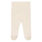 Ivory & Beige Bear Babysuit & Hat Gift Set, 1, hi-res