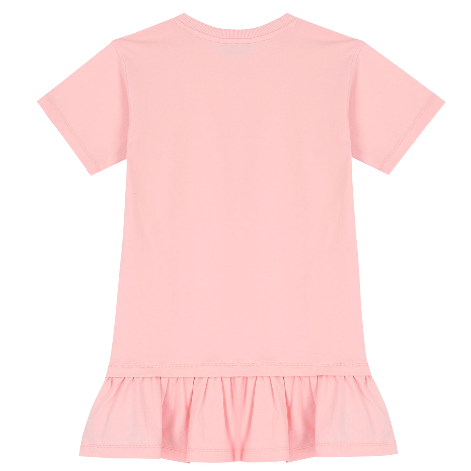 Girls Pink Teddy Logo Dress, 1, hi-res image number null