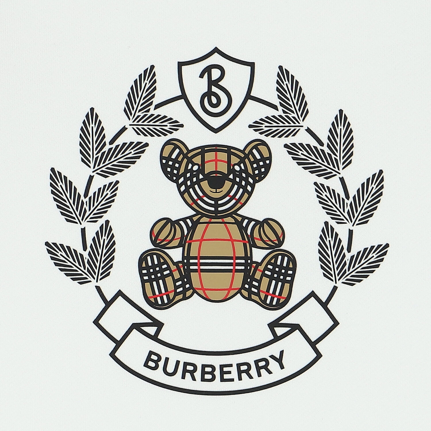 White Crest Logo Sweatshirt, 1, hi-res image number null