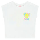 Girls White Tweety Bird T-Shirt, 1, hi-res