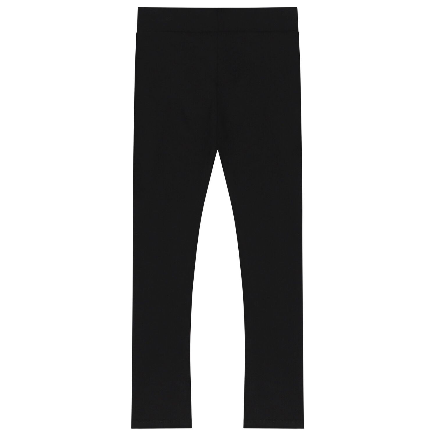 Girls Black Logo Leggings, 1, hi-res image number null