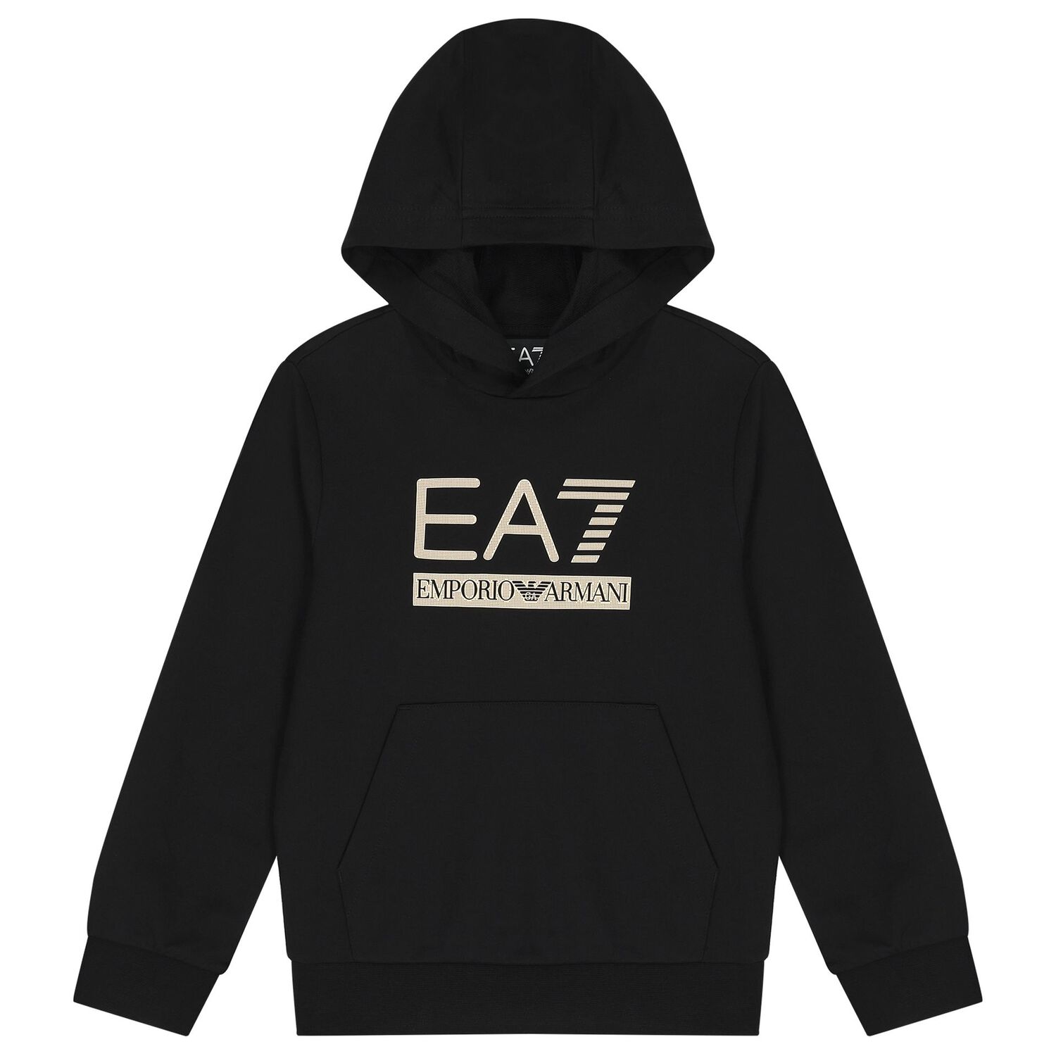 Boys Black Logo Tracksuit , 2, hi-res