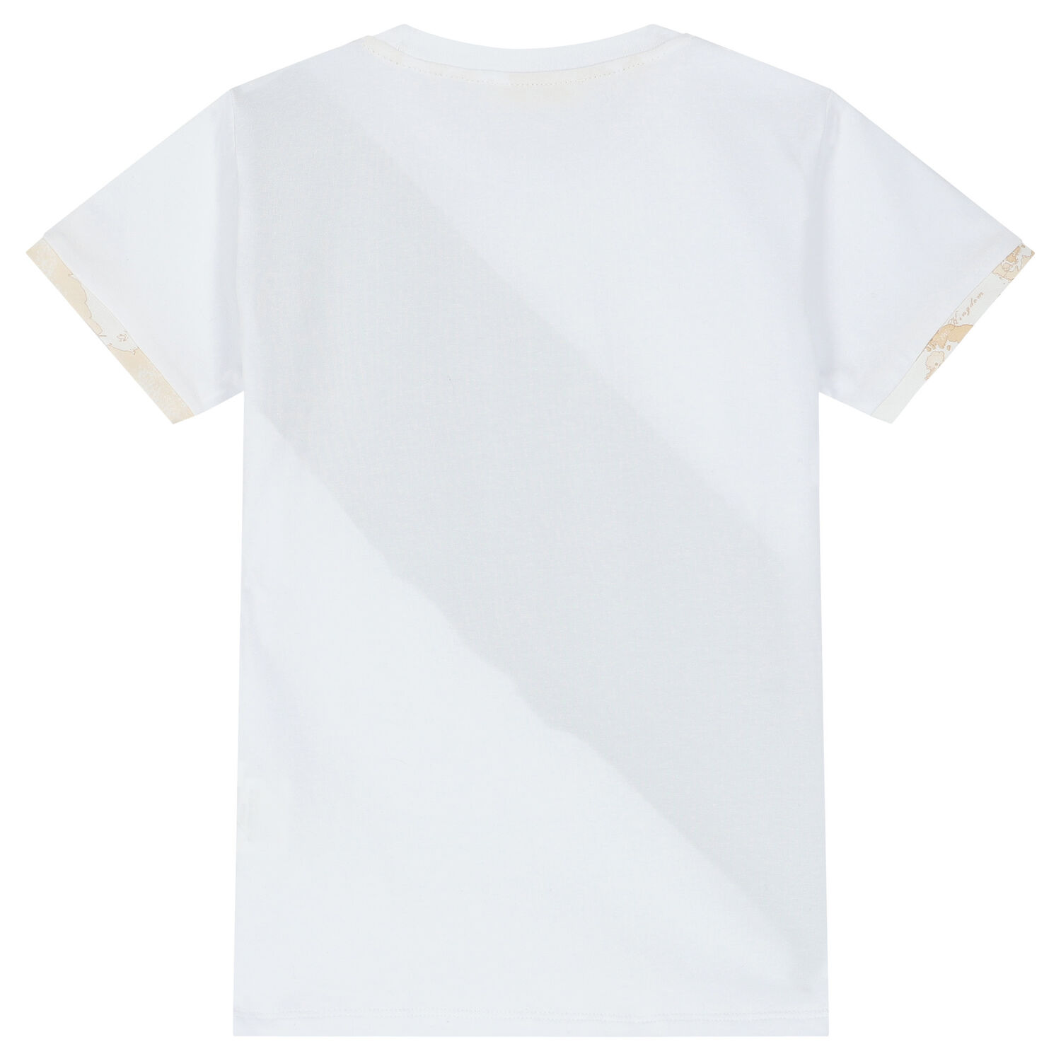 Boys White & Blue Logo T-Shirt, 1, hi-res