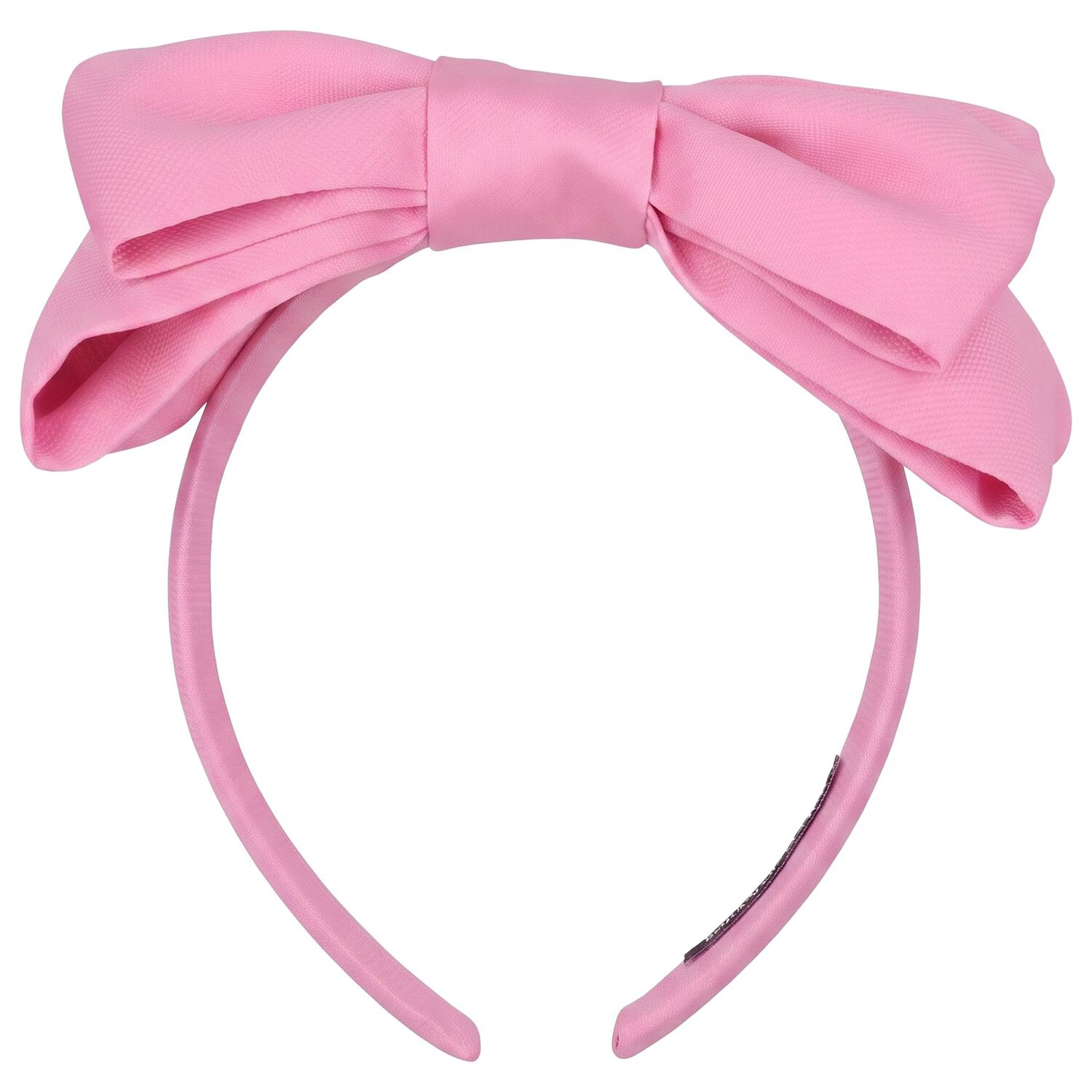 Girls Pink Bow Headband, 4, hi-res