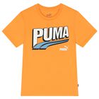 Boys Orange Logo T-Shirt, 1, hi-res