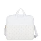 White Logo Baby Changing Bag, 1, hi-res