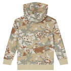 Beige & Green Trefoil Logo Camouflage Hooded Top, 1, hi-res