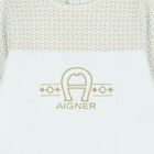 Baby Boys Blue Logo Babygrow, 2, hi-res