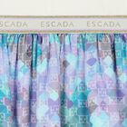 Girls Ivory & Blue Logo Dress, 1, hi-res