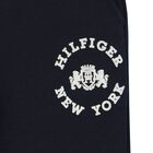 Boys Navy Blue Logo Joggers, 1, hi-res