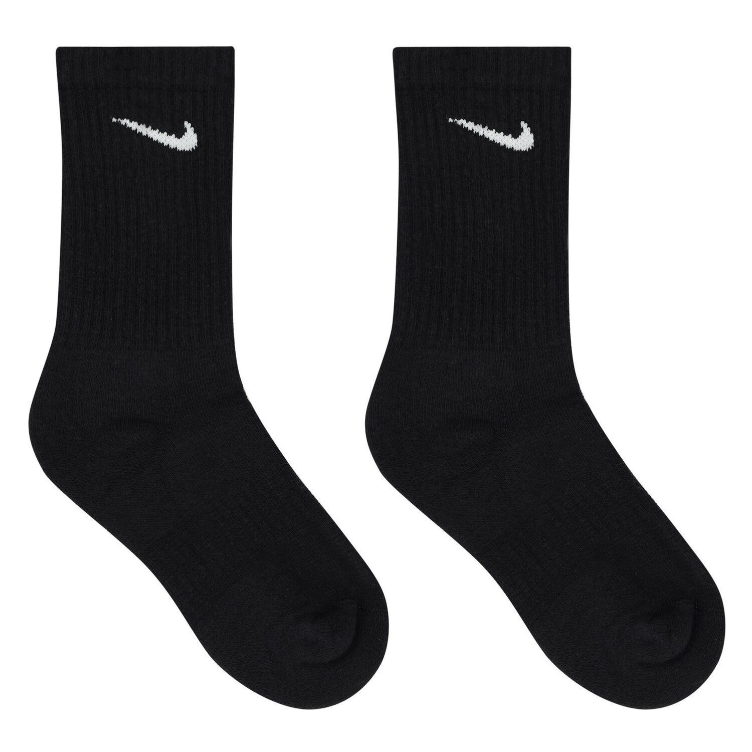 Black Logo Socks ( 3-Pack ), 1, hi-res