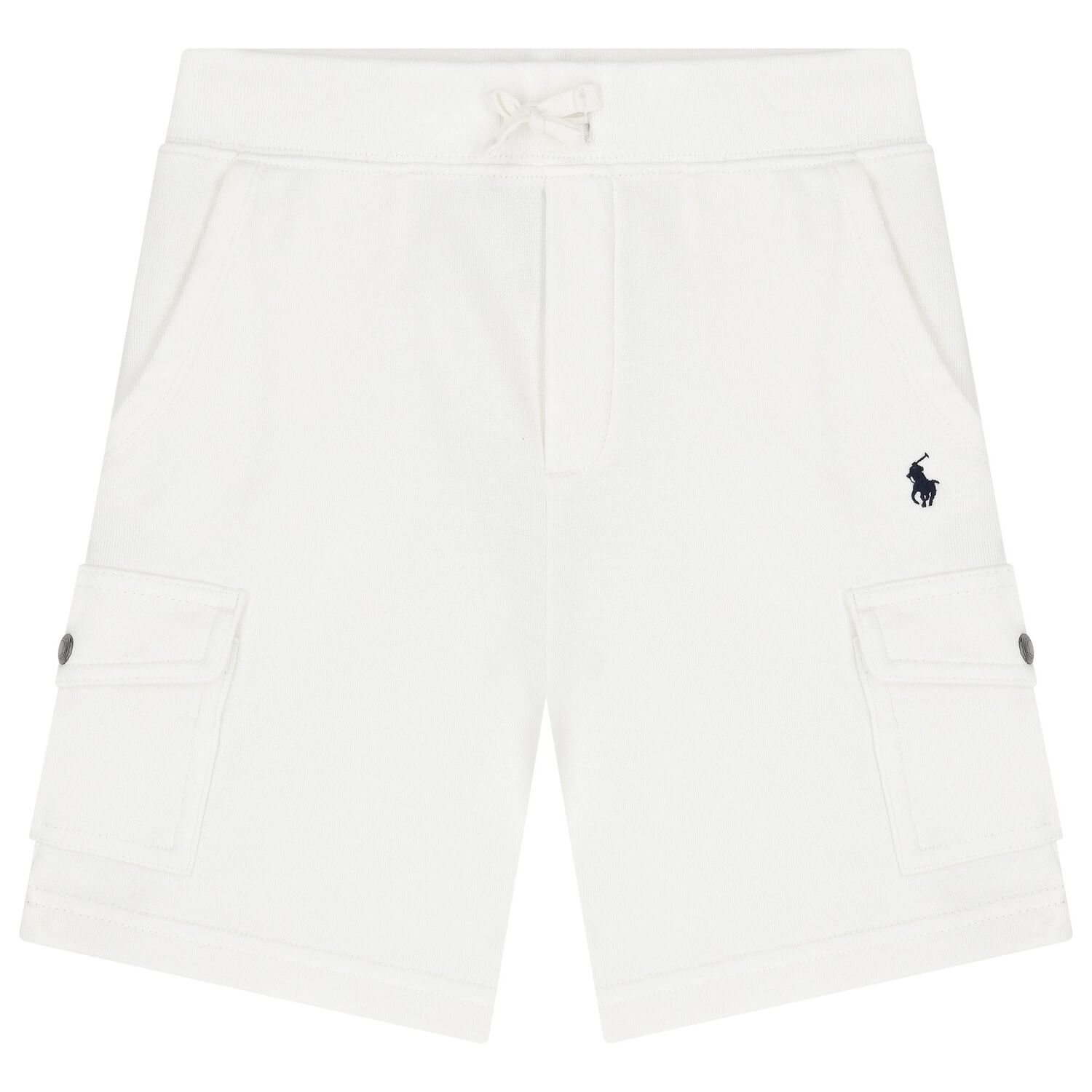 Boys White Logo Shorts, 1, hi-res image number null