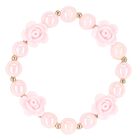 Girls Silver & Pink Bracelets ( 5-Pack ), 1, hi-res