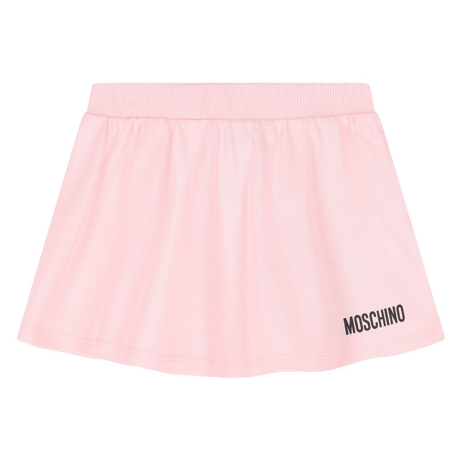 Younger Girls Ivory & Pink Teddy Bear Skirt Set, 1, hi-res