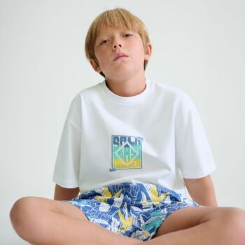 Boys White T-Shirt