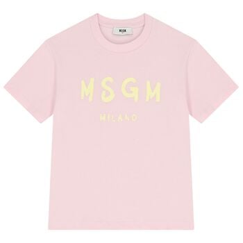 Girls Pink Logo T-Shirt