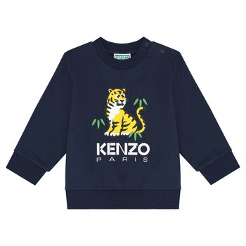Younger Boys Navy Sweatshirt