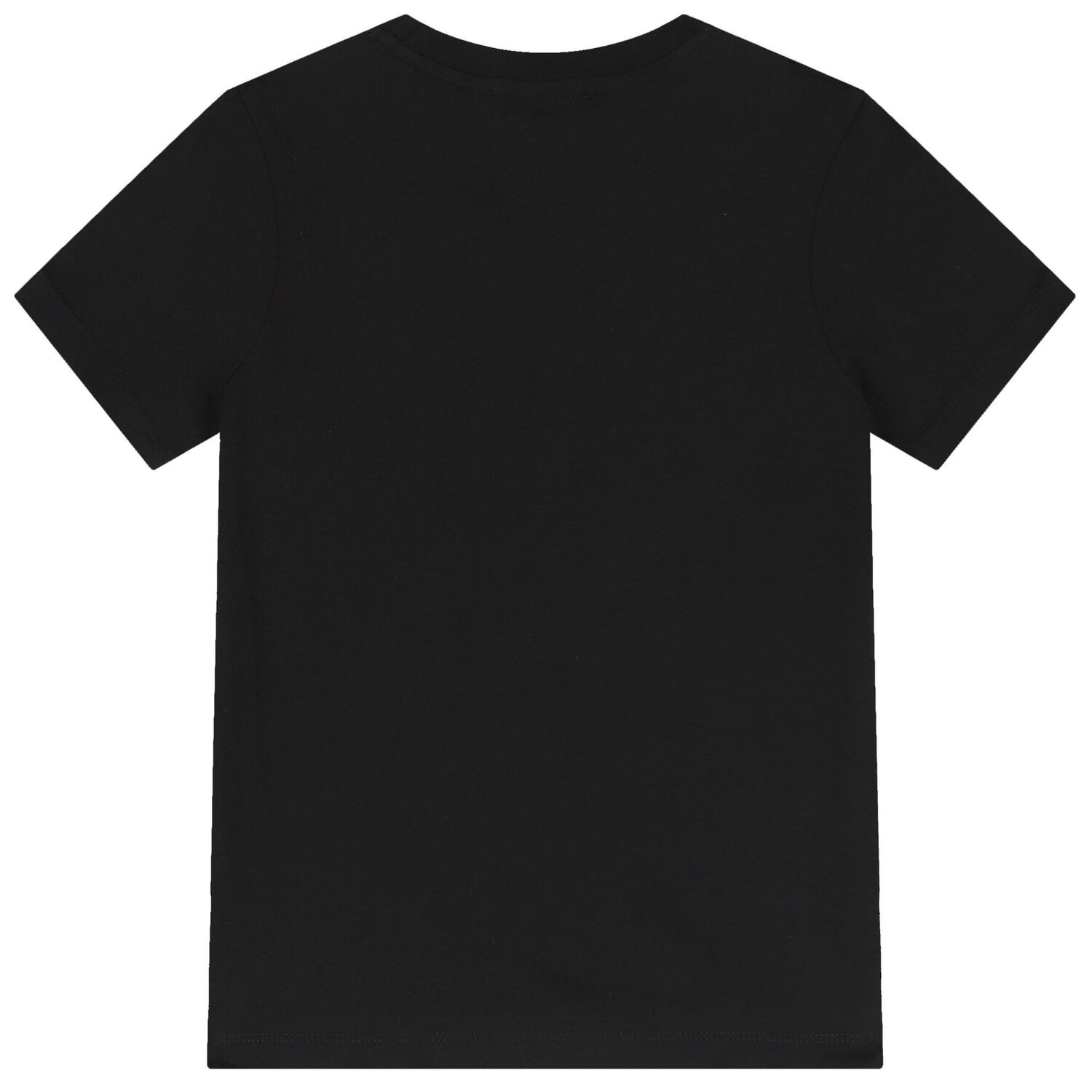 Boys Black Logo T-Shirt, 2, hi-res image number null