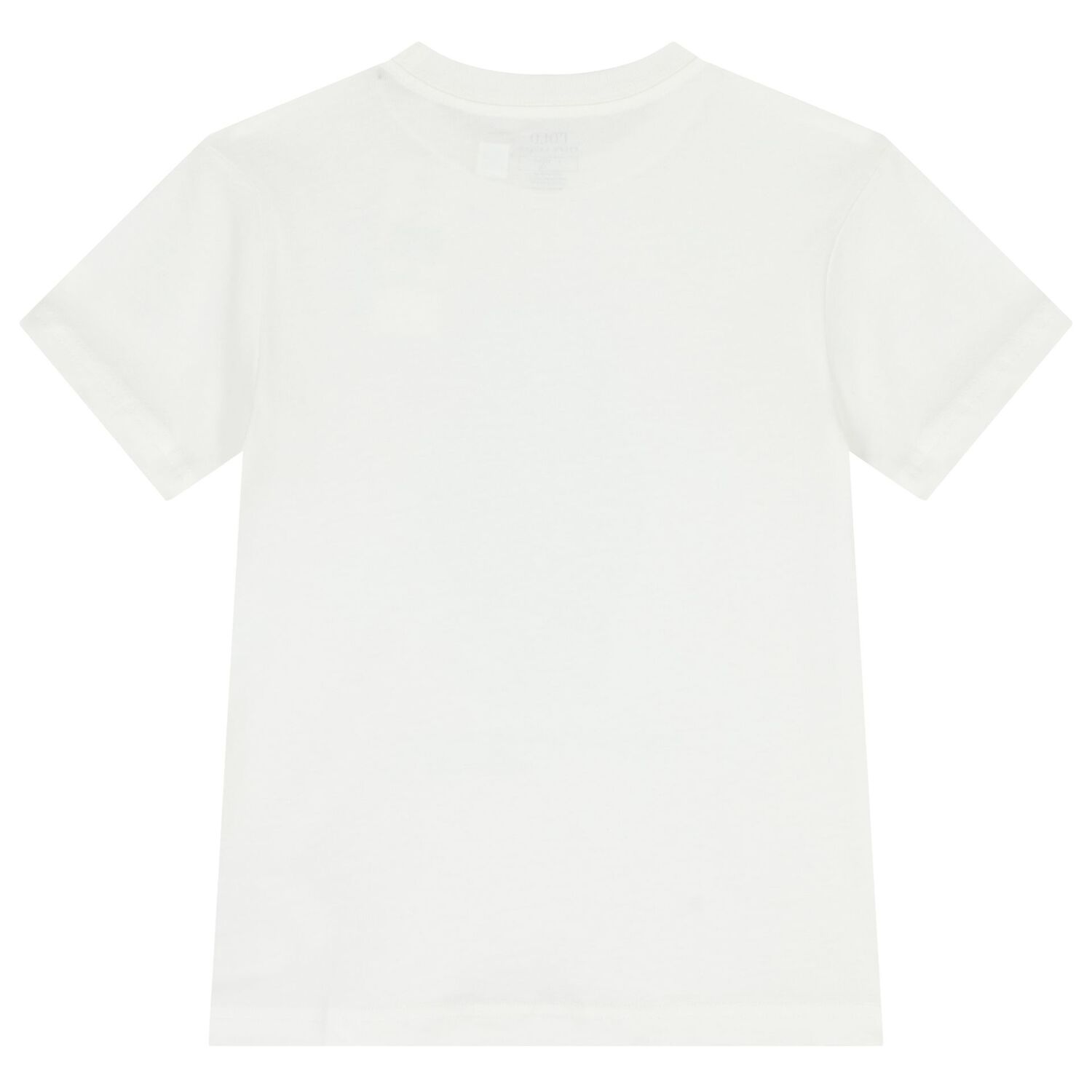 Boys White Polo Bear T-Shirt, 1, hi-res