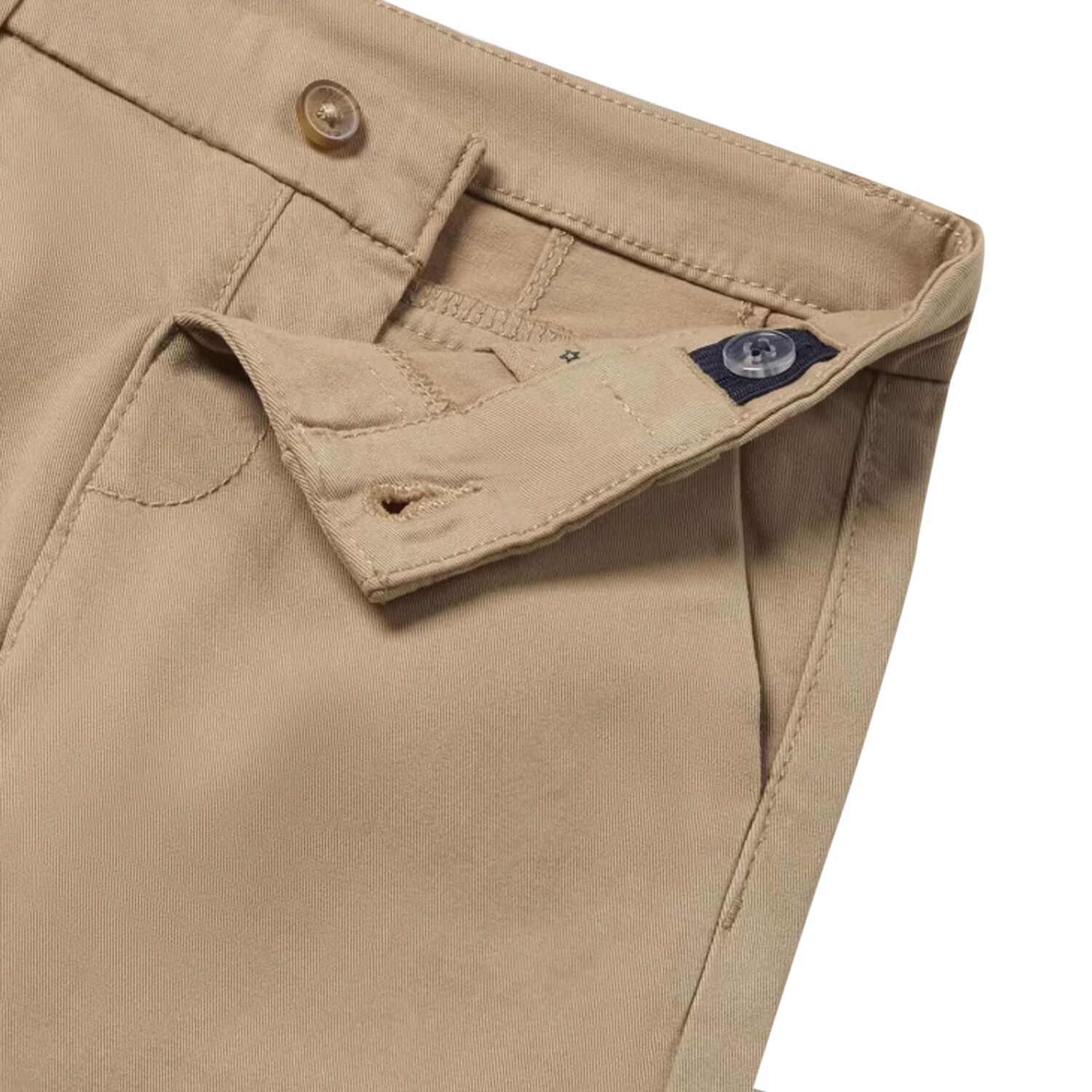 Younger Boys Beige Trousers, 1, hi-res