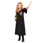 Girls Black Hermoine Costume, 1, hi-res