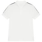 Boys White Logo Polo Shirt, 2, hi-res