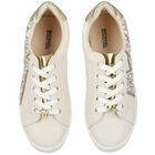 Girls Ivory Logo Trainers, 1, hi-res