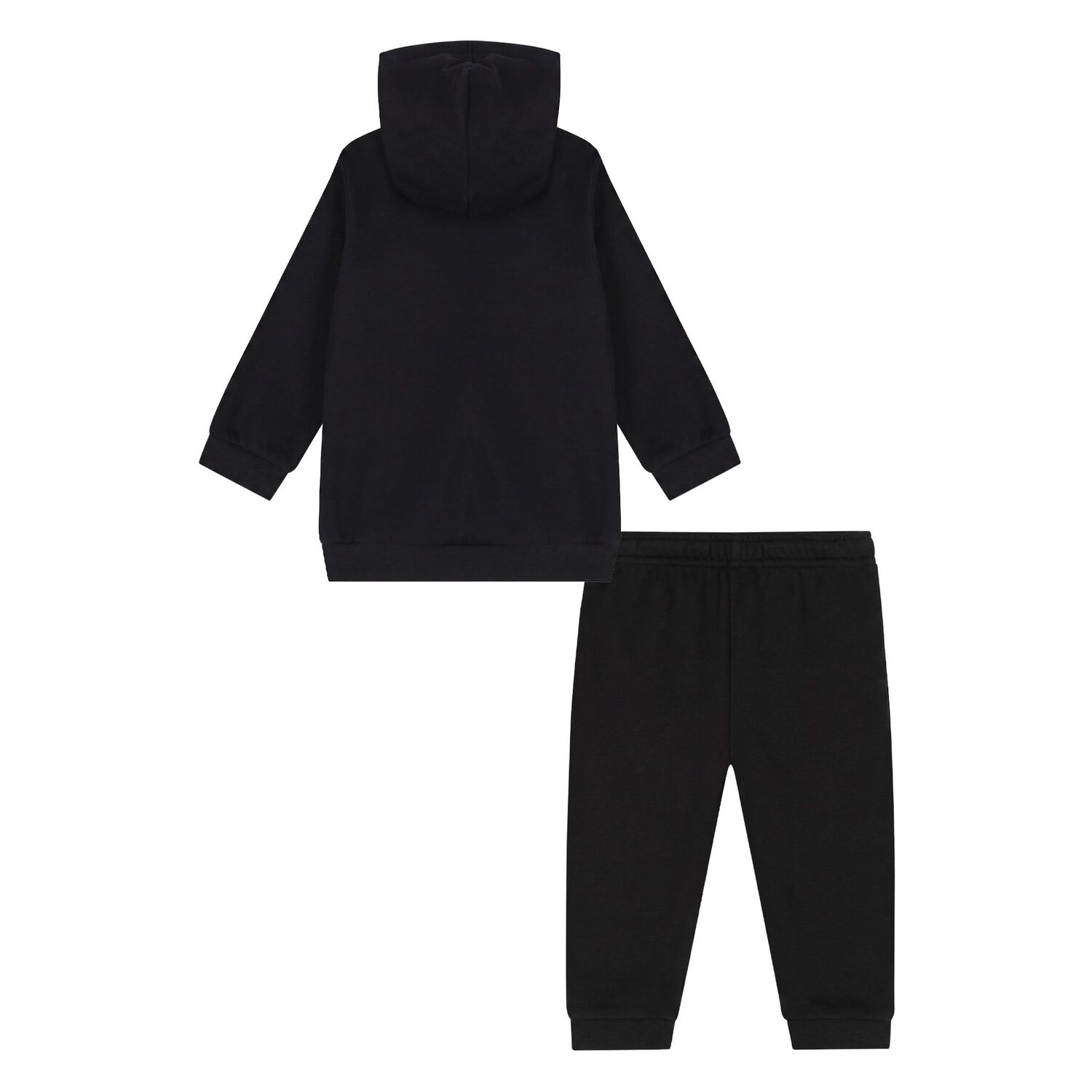 Younger Boys Black Logo Tracksuit, 1, hi-res