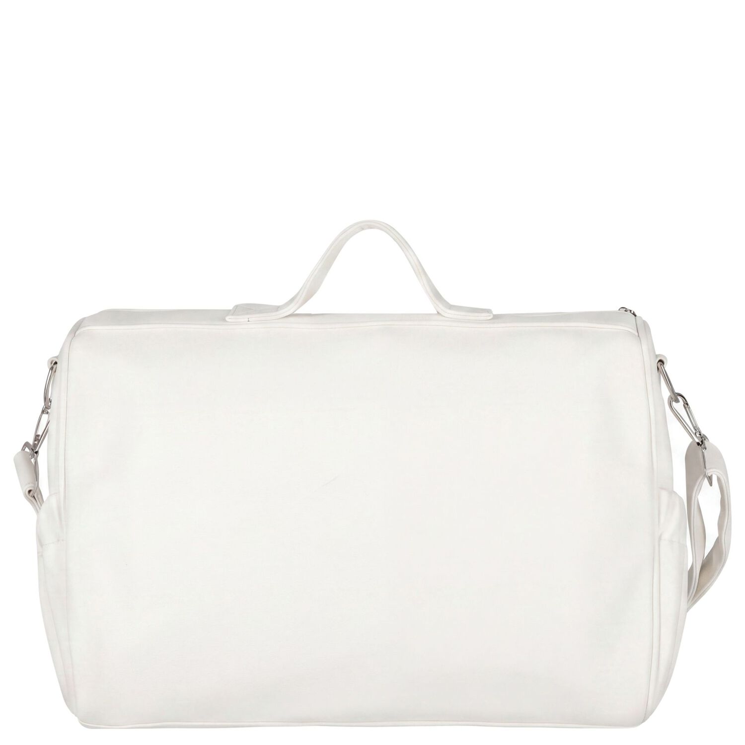 Ivory Quilted Baby Changing Bag ( 32cm ), 3, hi-res