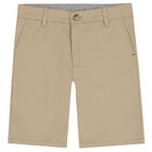 Boys Orange & Beige Shorts Set, 1, hi-res