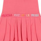 Girls Pink Polo Logo Dress, 1, hi-res