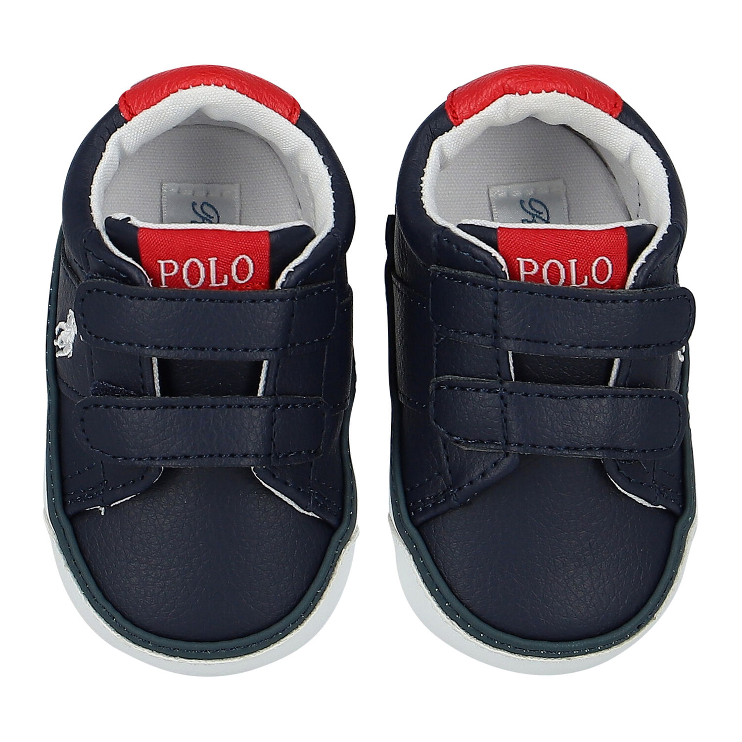 Baby Boys Navy Blue Logo Pre Walker Shoes, 1, hi-res