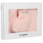 Baby Girls Pink Choupette Babygrow Gift Set, 1, hi-res