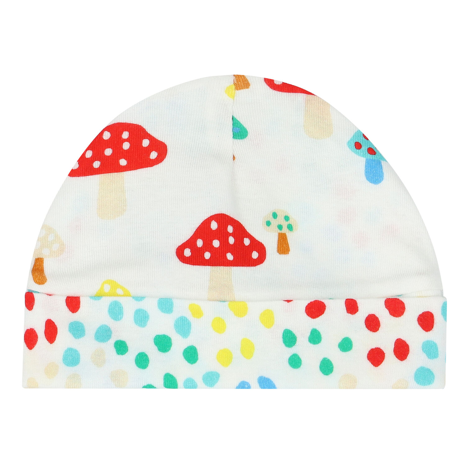 Baby Girls White Mushroom 4-Piece Set, 1, hi-res