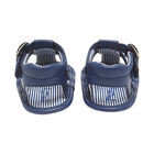 Baby Boys Navy Sandals, 1, hi-res
