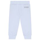 Baby Boys Blue Logo Tracksuit Set, 1, hi-res
